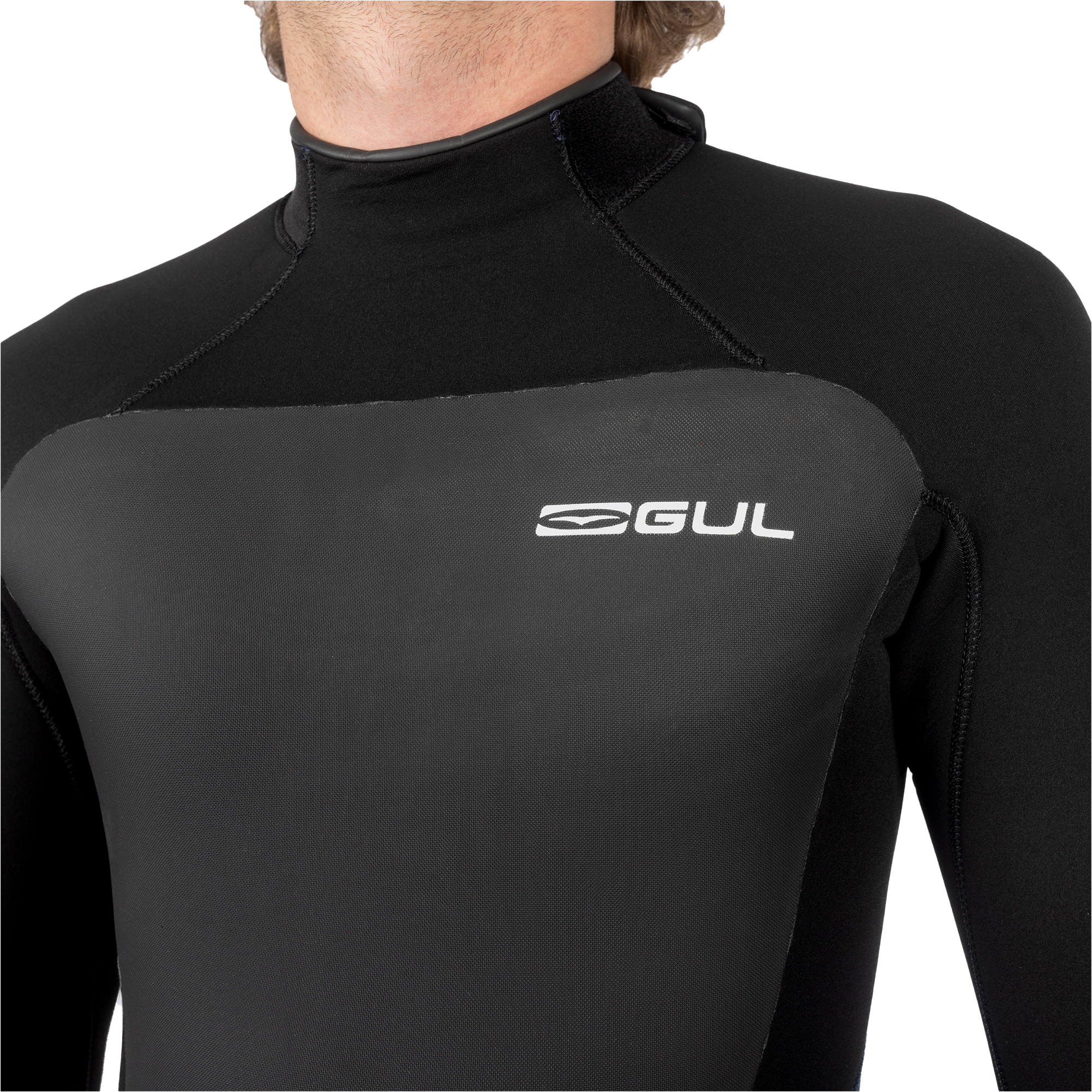 2025 Gul Mens Response 3/2mm GBS Back Zip Wetsuit RE1231-C1 - Navy / Black